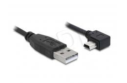 Kabel DELOCK  82682 (USB  - Mini USB ; 2m; kolor czarny)