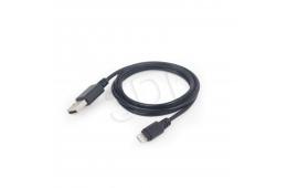 Kabel GEMBIRD  CC-USB2-AMLM-1M (USB 2.0 M - Lightning M; 1m; kolor czarny)