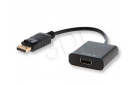 Adapter SAVIO  cl-55 (HDMI F - DisplayPort M; 0,10m; kolor czarny)