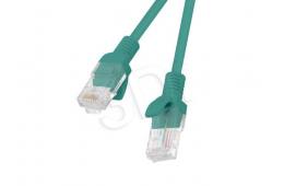 Kabel Patchcord Lanberg PCU5-10CC-0150-G (RJ45 - RJ45; 1,5m; UTP; kat. 5e; kolor zielony)