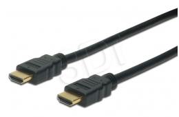 Kabel Assmann AK-330107-020-S (HDMI M - HDMI M; 2m; kolor czarny)