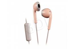Słuchawki z mikrofonem JVC HA-F19M-PT (douszne; TAK; kolor różowy