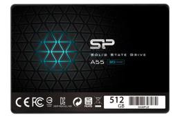 Dysk SSD Silicon Power A55 SP512GBSS3A55S25 (512 GB ; 2.5"; SATA III)