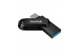 Pendrive SanDisk Ultra Dual GO SDDDC3-032G-G46 (32GB; USB 3.0, USB-C; kolor czarny)
