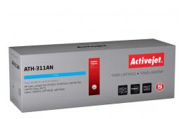 Toner Activejet ATH-311AN (zamiennik Canon, HP 126A CRG-729C, CE311A; Premium; 1000 stron; niebieski)