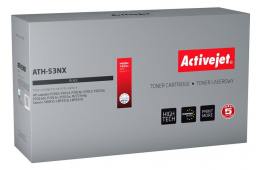 Toner Activejet ATH-53NX (zamiennik HP 53X Q7553X, Canon CRG-715H; Supreme; 7900 stron; czarny)