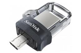Pendrive SanDisk SDDD3-256G-G46 (256GB; microUSB, USB 3.0; kolor szary)