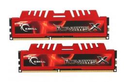 Pamięć G.SKILL RipjawsX F3-12800CL9D-8GBXL (DDR3 DIMM; 2 x 4 GB; 1600 MHz; CL9)